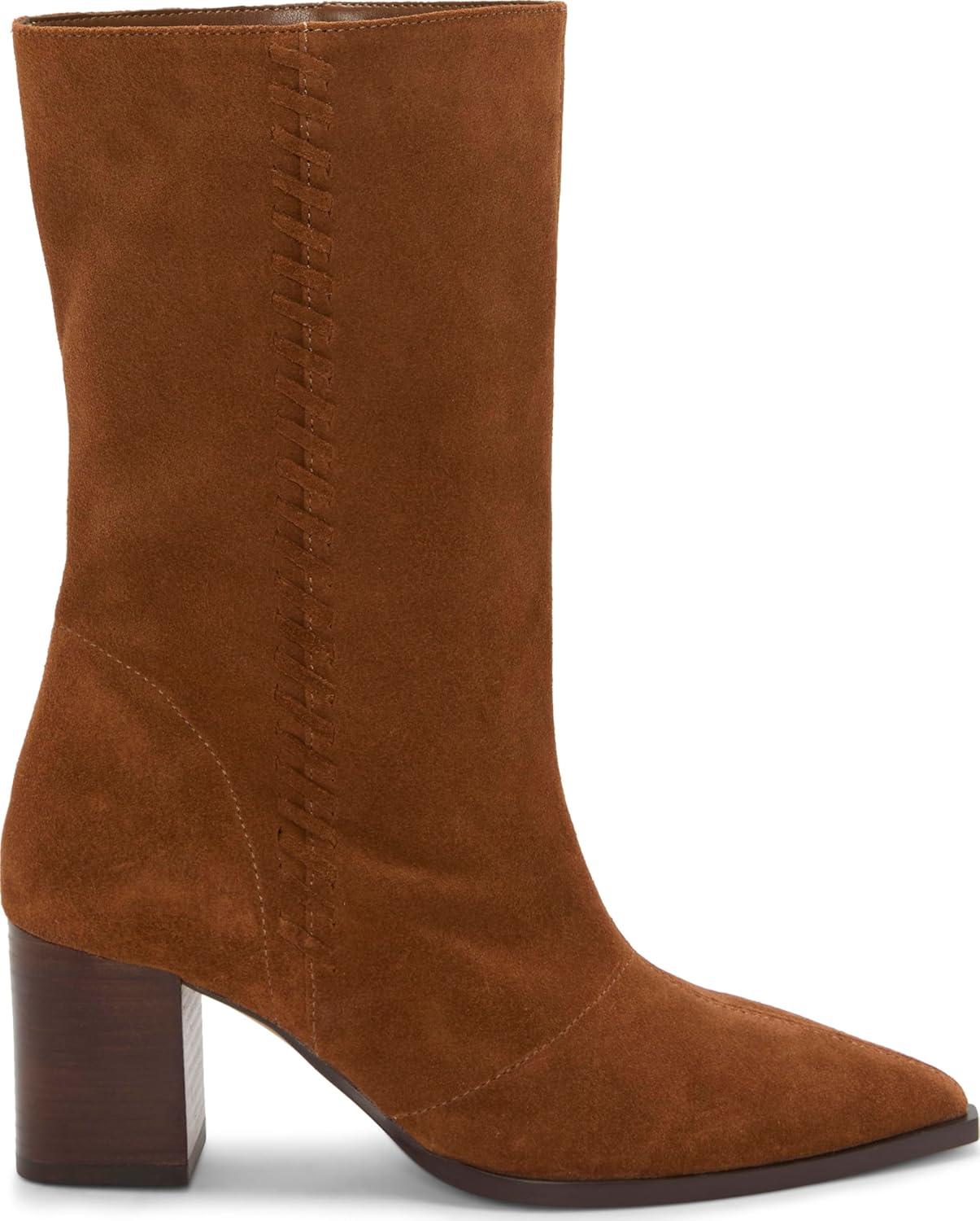 imageVince Camuto Womens Lorrys Ankle BootBurnt Sugar Suede