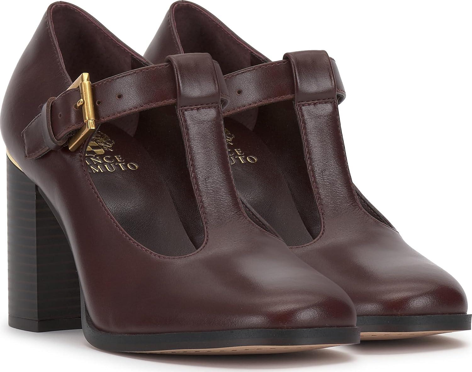 imageVince Camuto Womens Micha PumpRich Mahogany Leather