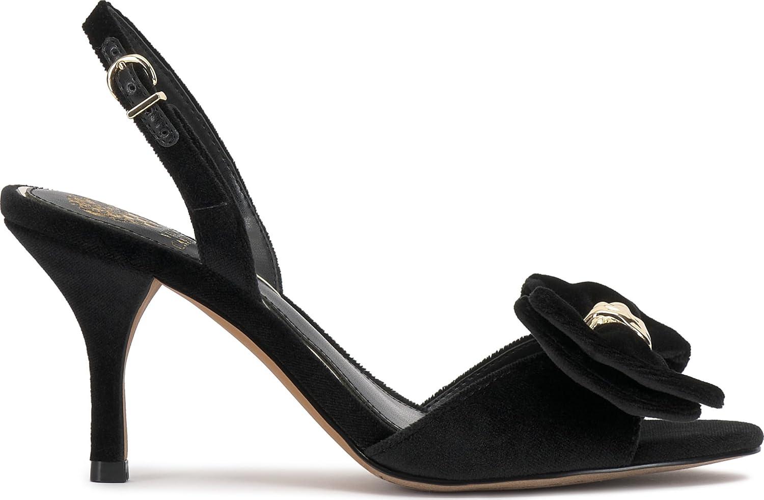 imageVince Camuto Womens Paycen Heeled SandalBlack Velvet