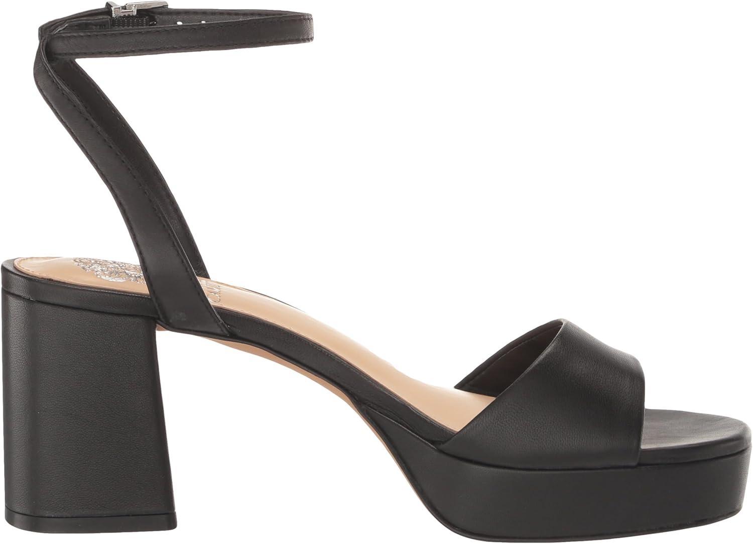 imageVince Camuto Womens Pendreya Platform Sandal WedgeBlack