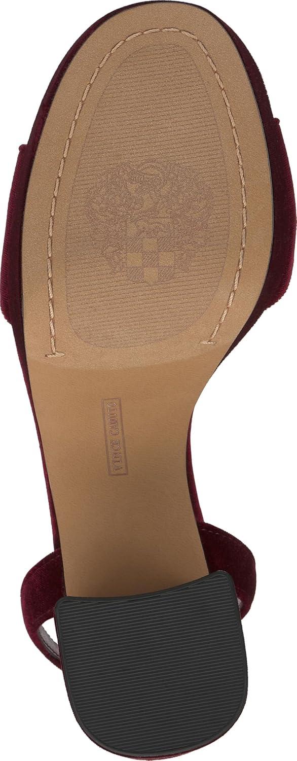 imageVince Camuto Womens Pendreya Platform Sandal WedgePetit Sirah Velvet