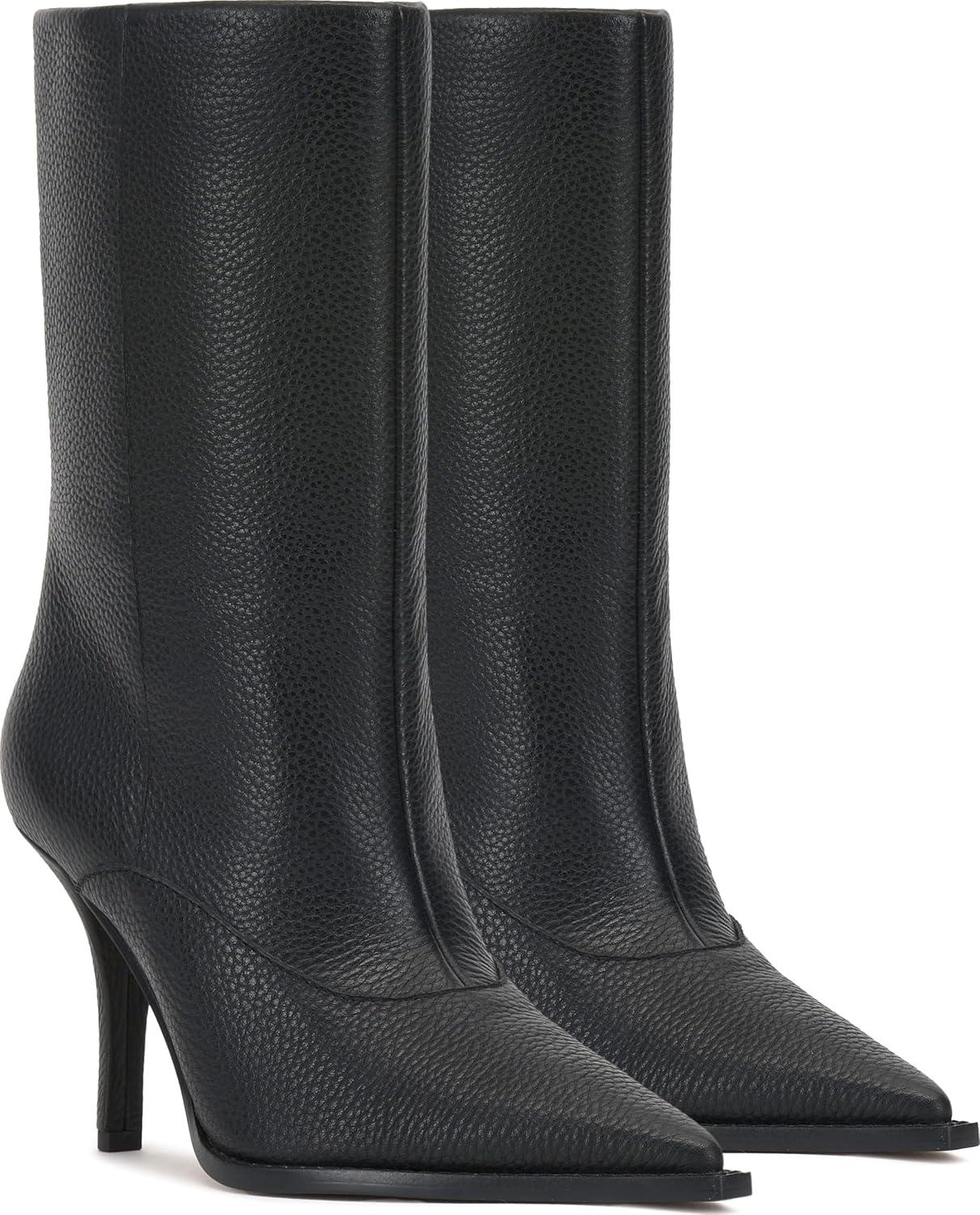 imageVince Camuto Womens Presca Ankle BootBlack Leather