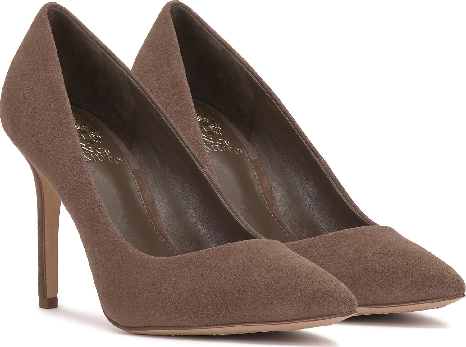 imageVince Camuto Womens Savilla PumpToasted Taupe Suede
