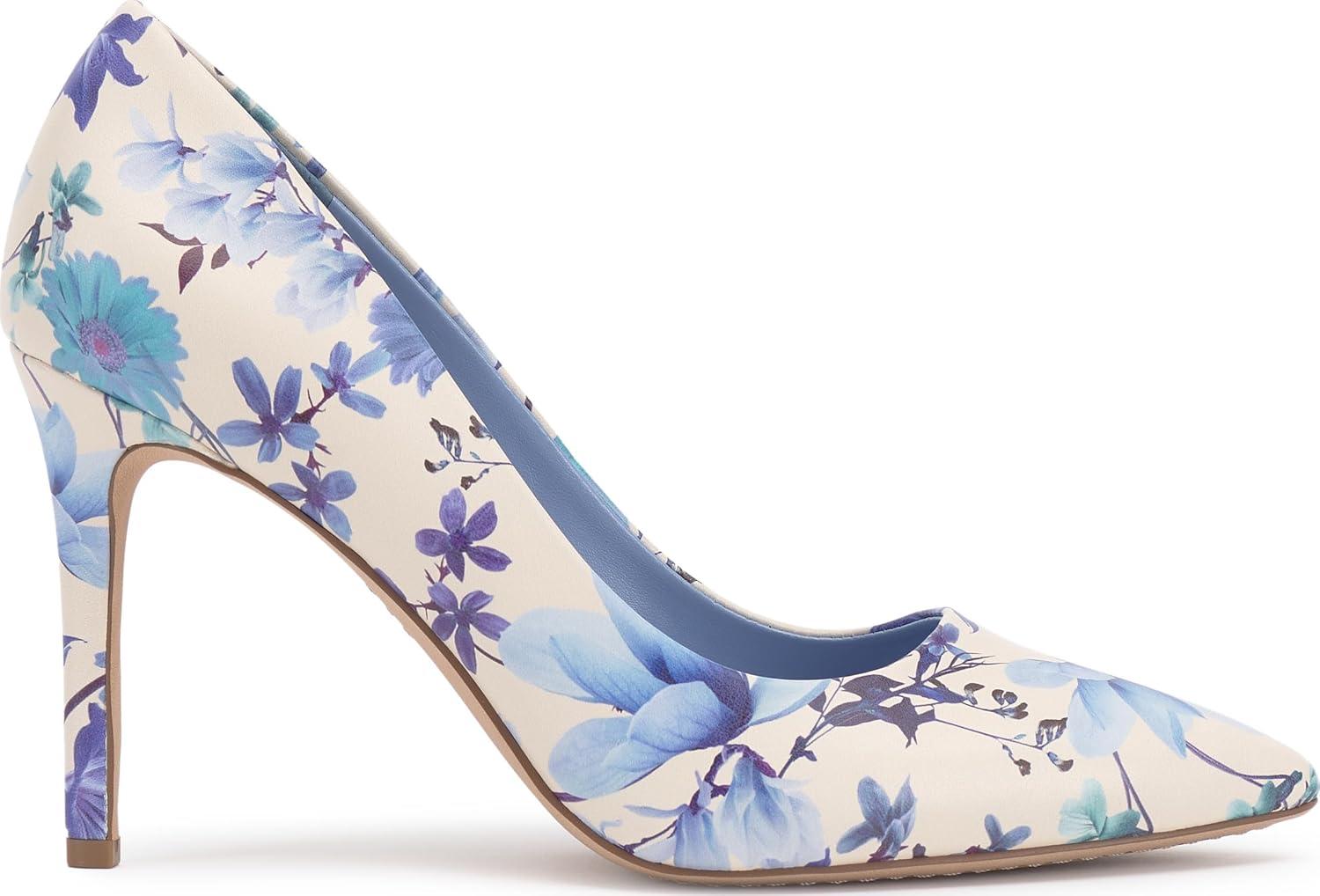 imageVince Camuto Womens Savilla PumpTrellis Blue Floral