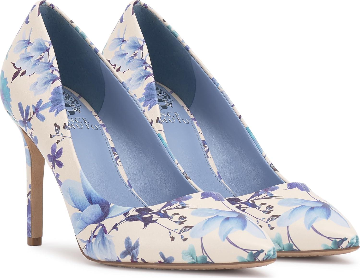 imageVince Camuto Womens Savilla PumpTrellis Blue Floral