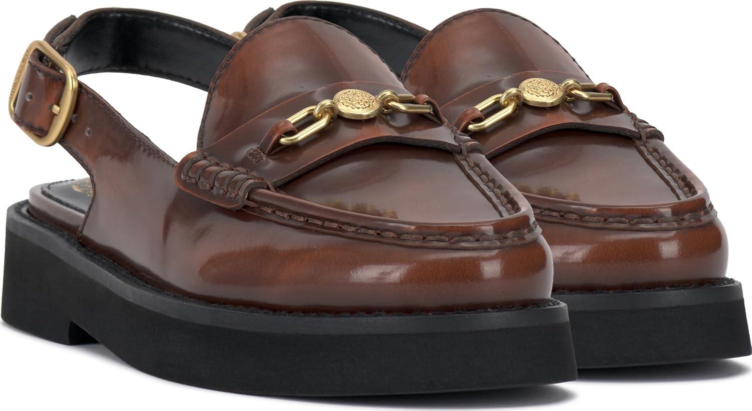 imageVince Camuto Womens Torrie Loafer FlatWhiskey