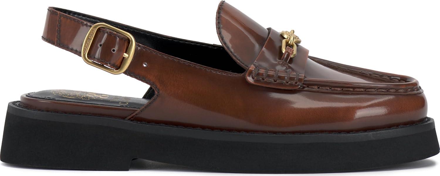 imageVince Camuto Womens Torrie Loafer FlatWhiskey