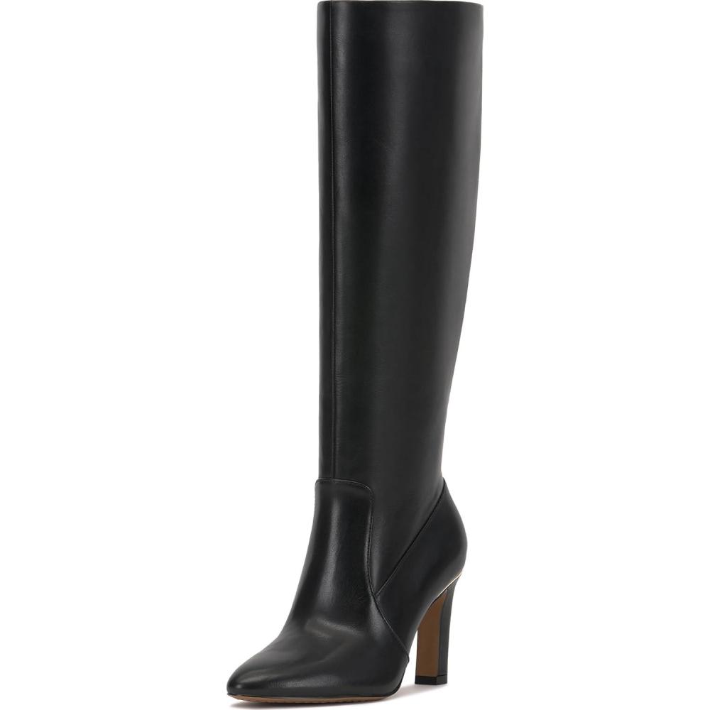 imageVince Camuto Womens Gylina Wide Calf Knee High BootBlack Leather