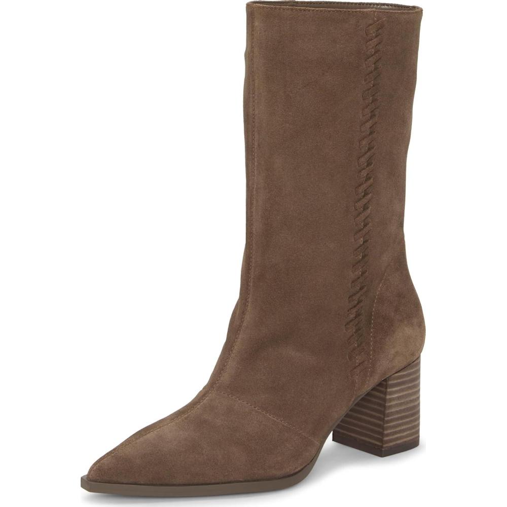imageVince Camuto Womens Lorrys Ankle BootToasted Taupe Suede