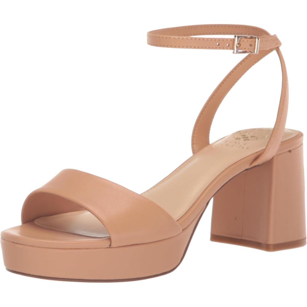 imageVince Camuto Womens Pendreya Platform Sandal WedgeSandstone