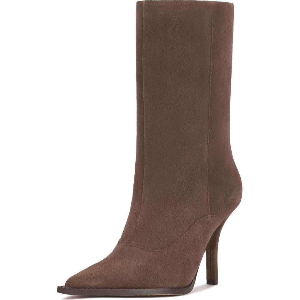 imageVince Camuto Womens Presca Ankle BootToasted Taupe Suede