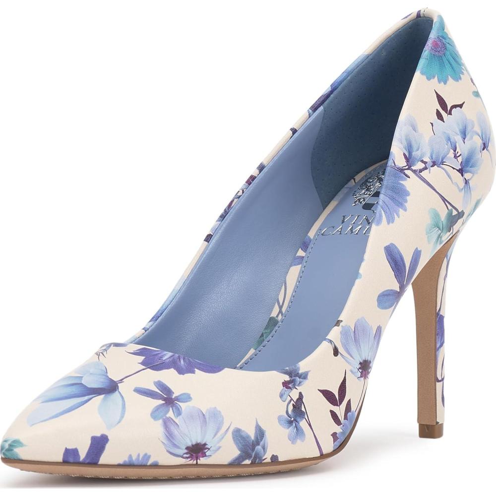 imageVince Camuto Womens Savilla PumpTrellis Blue Floral