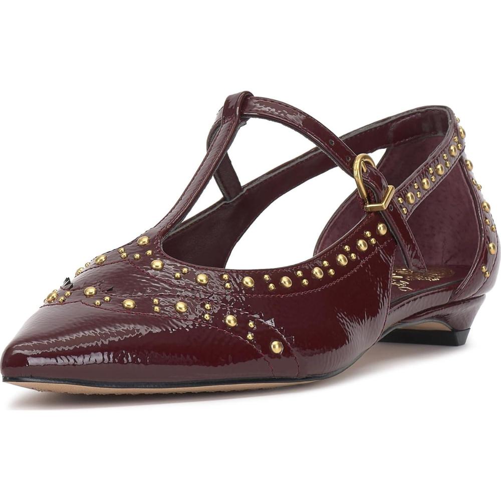 imageVince Camuto Womens Valkie MuleFirefall Faux Patent