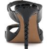 Vince Camuto Women’s Ambra Heeled Sandal(Black Patent Leather)