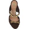 Vince Camuto Women’s Ambra Heeled Sandal(Brownie Suede)