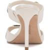 Vince Camuto Women’s Ambra Heeled Sandal(Coconut Cream Leather)