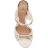 Vince Camuto Women’s Ambra Heeled Sandal(Coconut Cream Leather)
