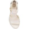 Vince Camuto Women’s Faraz Heeled Sandal(Coconut Cream)
