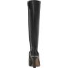 Vince Camuto Women’s Gylina Knee High Boot(Black Leather)