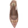 Vince Camuto Women’s Hamden Pump(Chai Latte Croco Print)