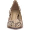 Vince Camuto Women’s Kehlia Pump(Taupe Snake Print)