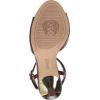 Vince Camuto Women’s Lilah Heeled Sandal(Plum Croco Leather)