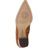 Vince Camuto Women’s Lorrys Ankle Boot(Burnt Sugar Suede)