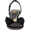 Vince Camuto Women’s Paycen Heeled Sandal(Black Velvet)