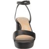 Vince Camuto Women’s Pendreya Platform Sandal Wedge(Black)