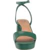 Vince Camuto Women’s Pendreya Platform Sandal Wedge(Malachite)