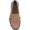 Vince Camuto Women’s Sayer Loafer Flat(Chai Latte Croco Print)