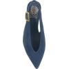 Vince Camuto Women’s Valther Mule(Blue Suede)