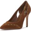 Vince Camuto Women’s Hally Pump(Burnt Sugar Suede)
