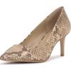 Vince Camuto Women’s Kehlia Pump(Taupe Snake Print)