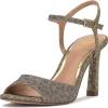 Vince Camuto Women’s Lilah Heeled Sandal(Embellished Leopard)