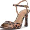 Vince Camuto Women’s Lilah Heeled Sandal(Leopard Print Leather)
