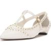 Vince Camuto Women’s Valkie Mule(Coconut Cream Leather)