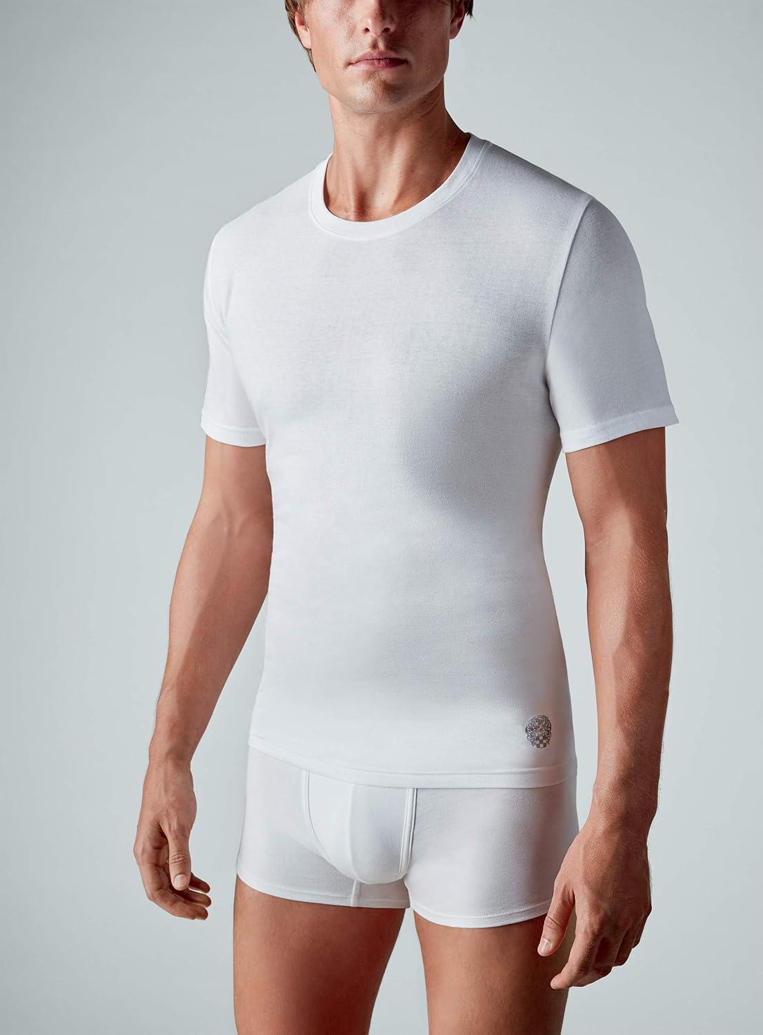 imageVince Camuto Mens Undershirt  4 Pack Cotton Crewneck TShirt Size SXLWhiteWhiteWhiteWhite