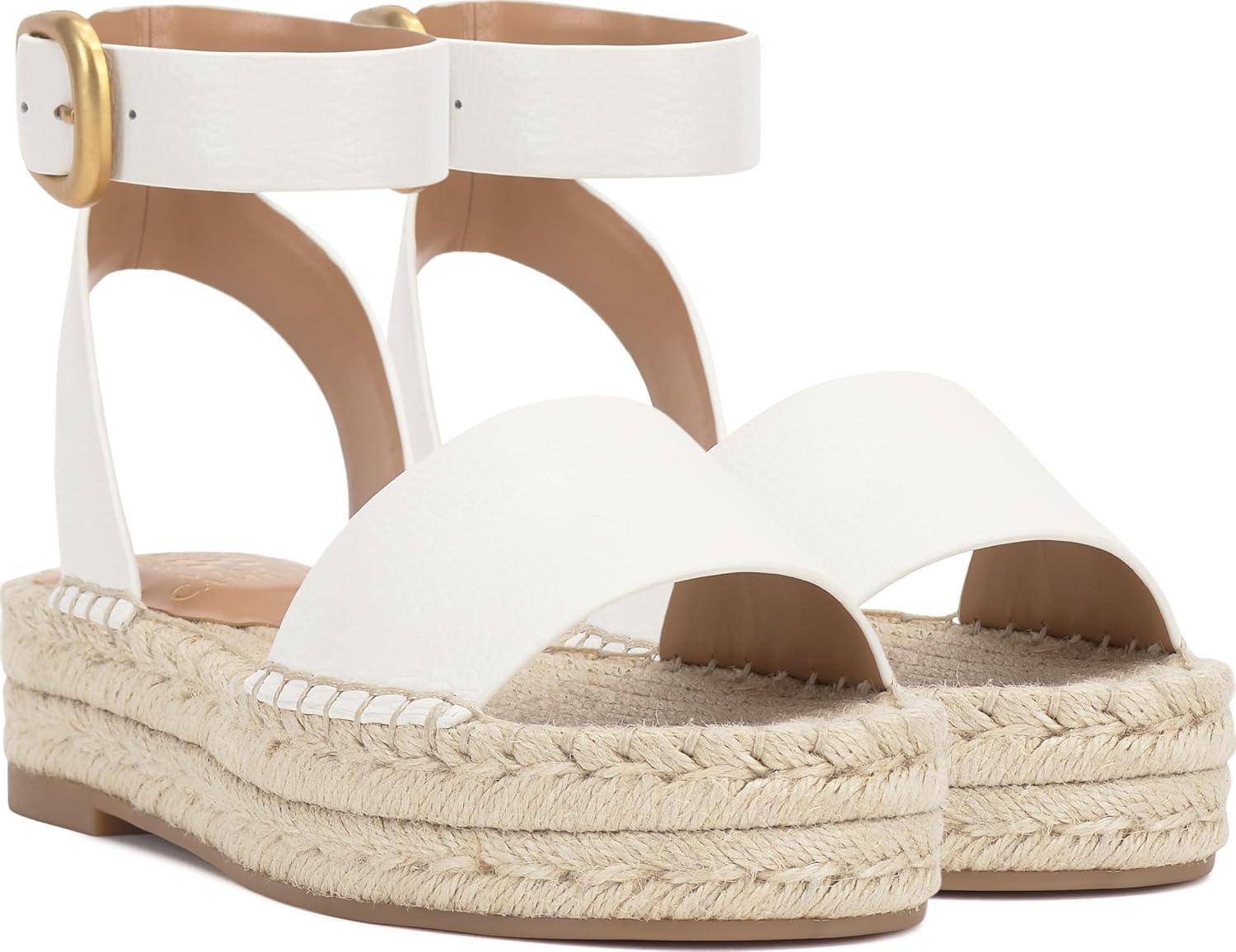 imageVince Camuto Womens Darna Espadrille Wedge SandalBianco