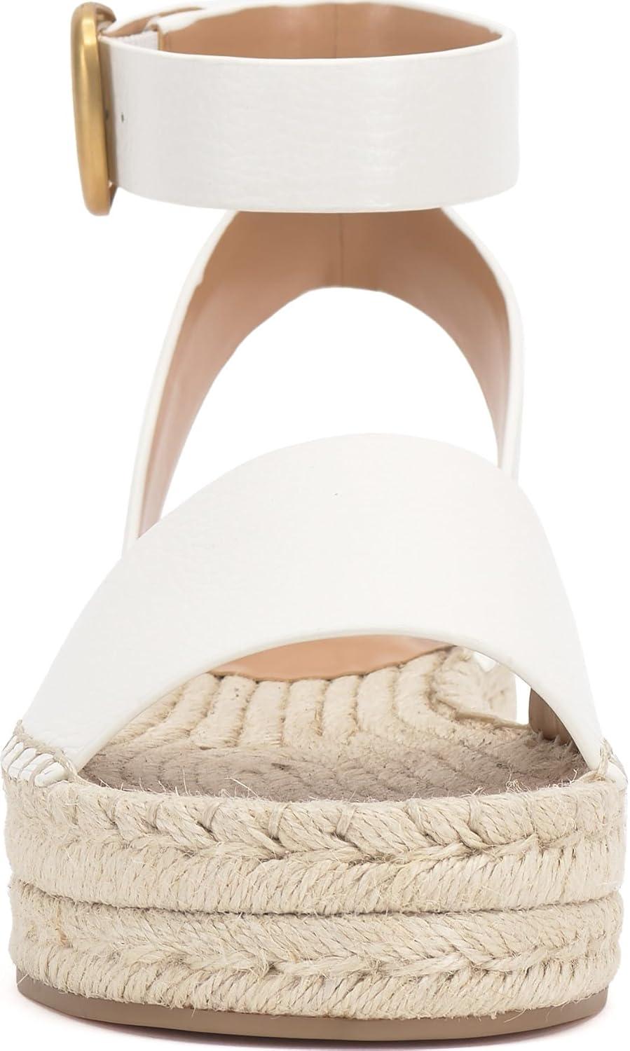 imageVince Camuto Womens Darna Espadrille Wedge SandalBianco