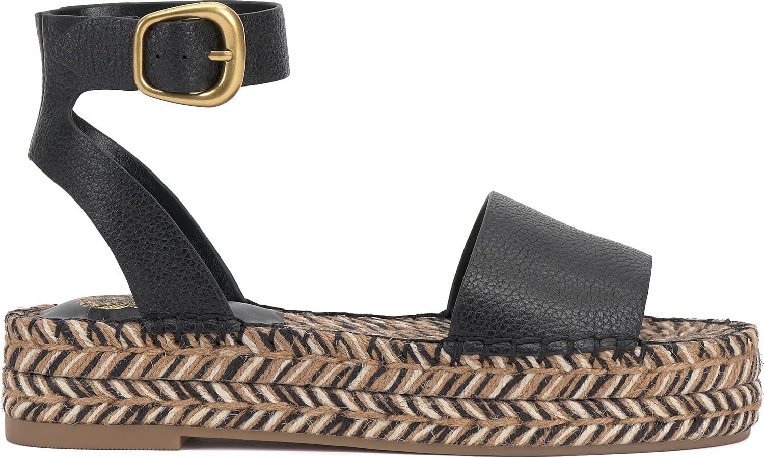 imageVince Camuto Womens Darna Espadrille Wedge SandalBlack