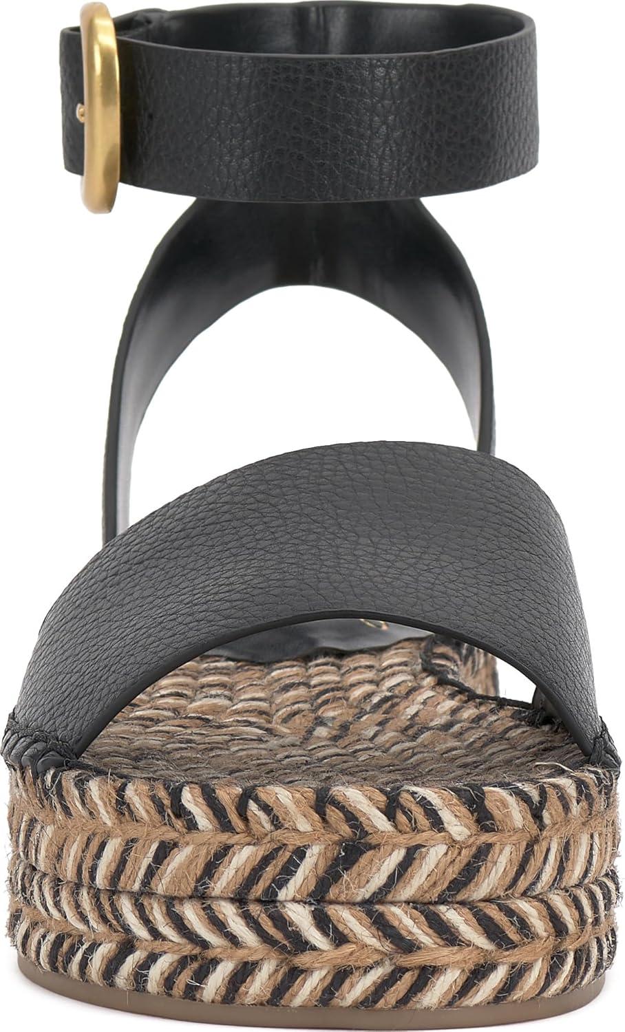 imageVince Camuto Womens Darna Espadrille Wedge SandalBlack