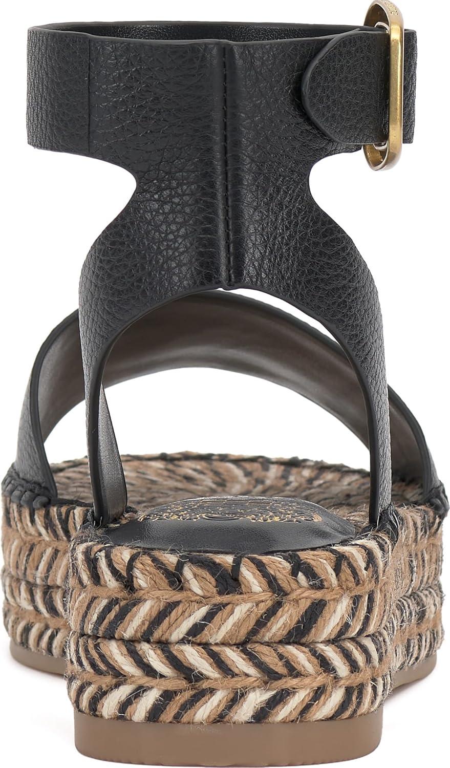 imageVince Camuto Womens Darna Espadrille Wedge SandalBlack