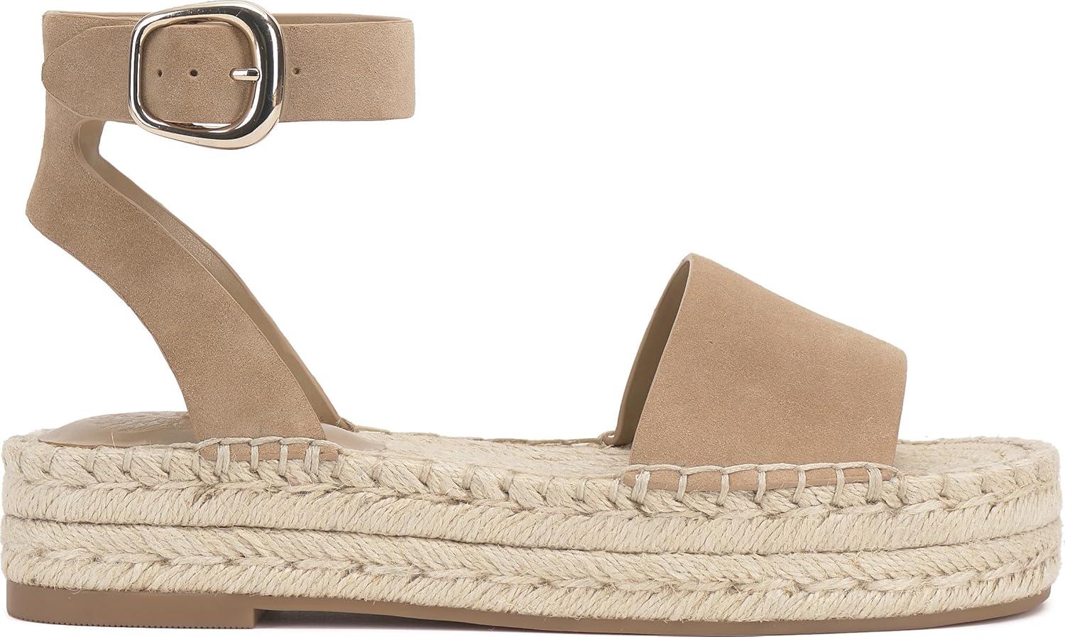 imageVince Camuto Womens Darna Espadrille Wedge SandalTortilla Suede