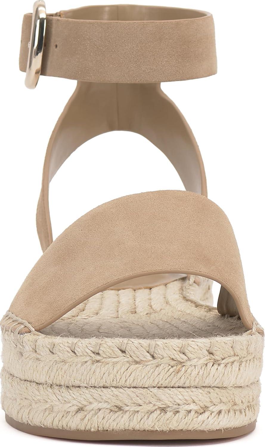 imageVince Camuto Womens Darna Espadrille Wedge SandalTortilla Suede