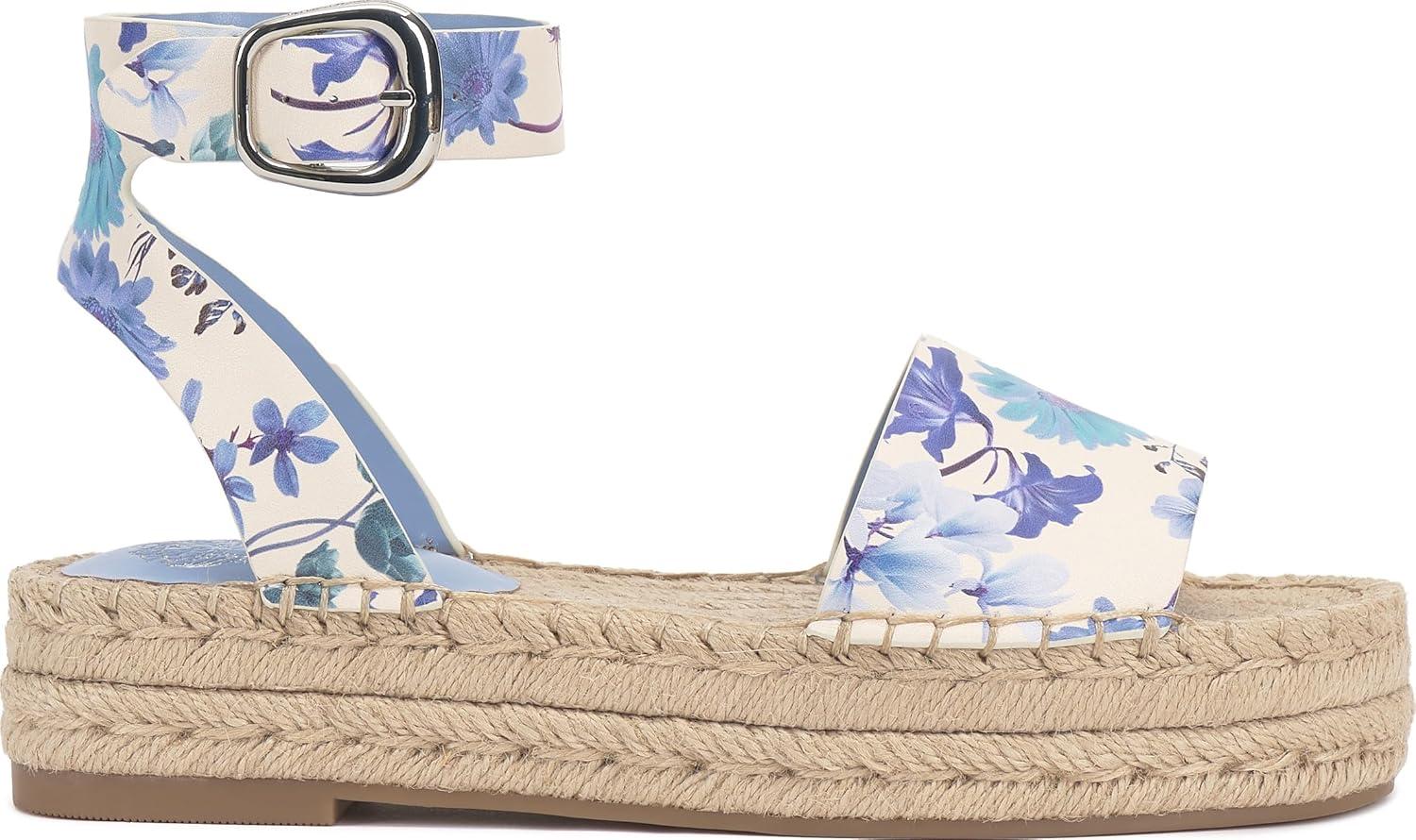 imageVince Camuto Womens Darna Espadrille Wedge SandalTrellis Blue Floral