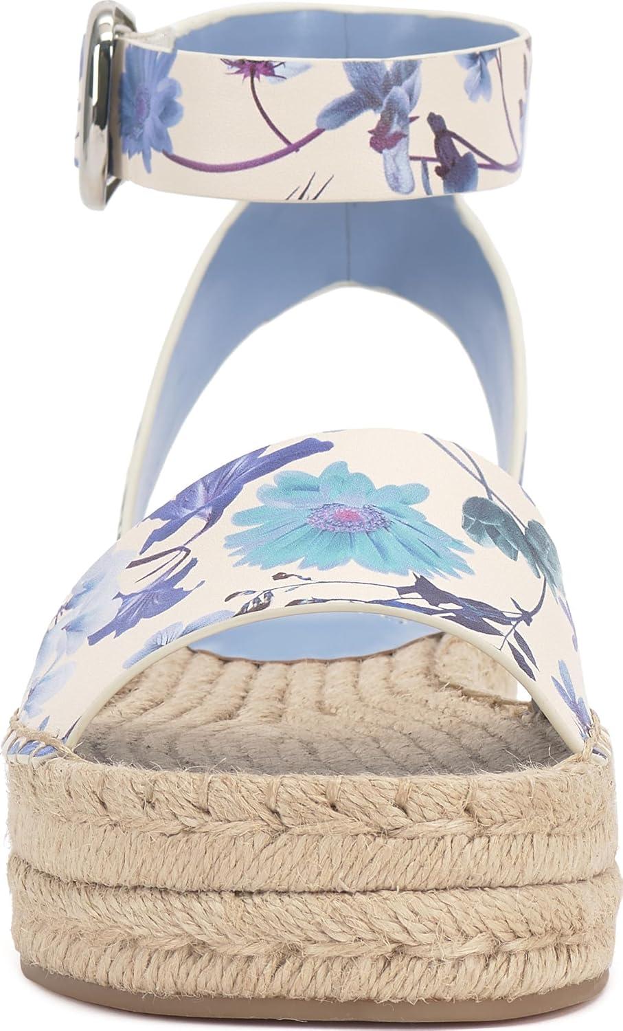 imageVince Camuto Womens Darna Espadrille Wedge SandalTrellis Blue Floral