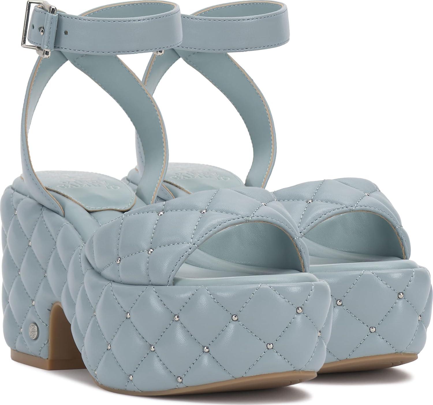 imageVince Camuto Womens Ellah Platform SandalCeleste Blue