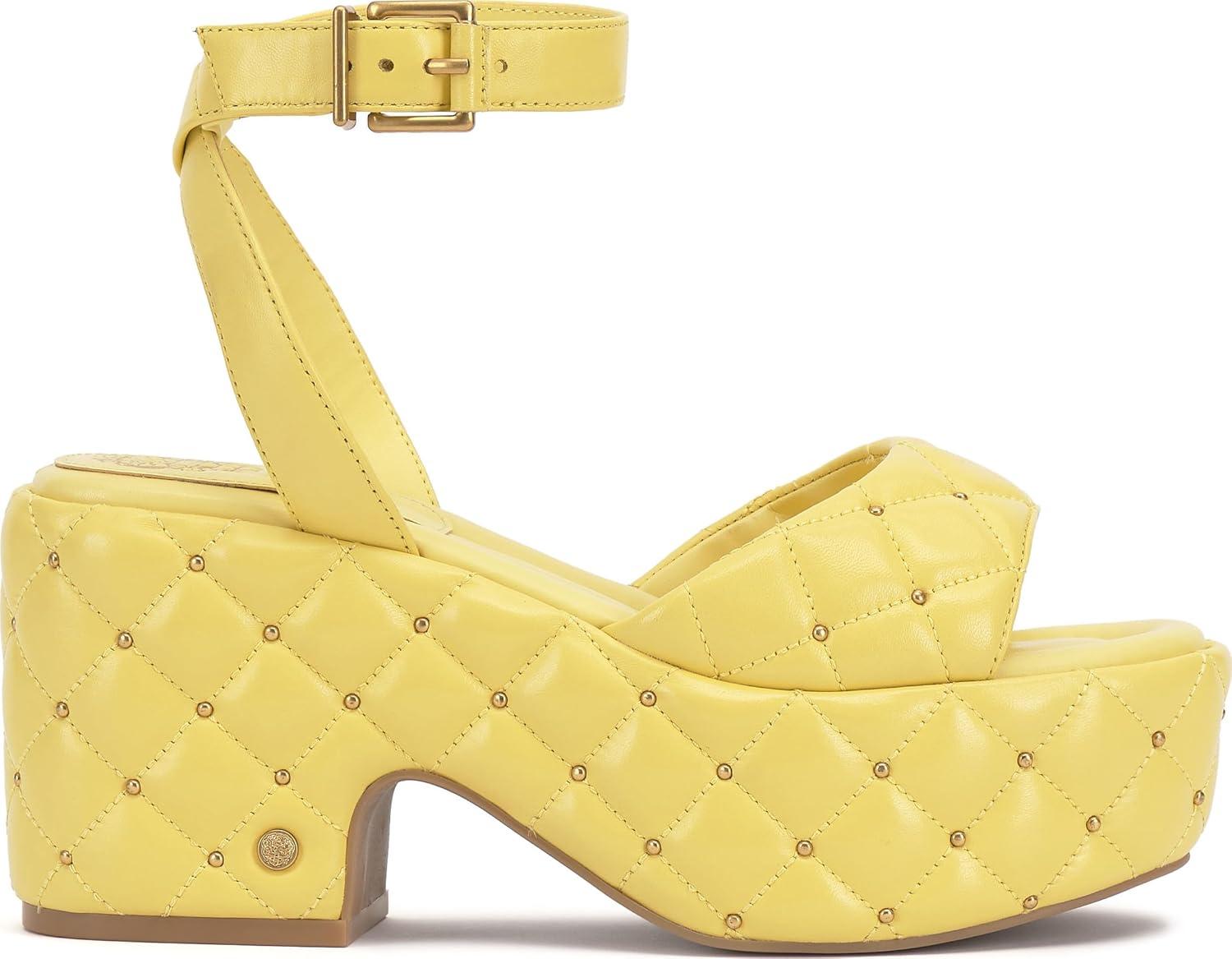 imageVince Camuto Womens Ellah Platform SandalLemoncello