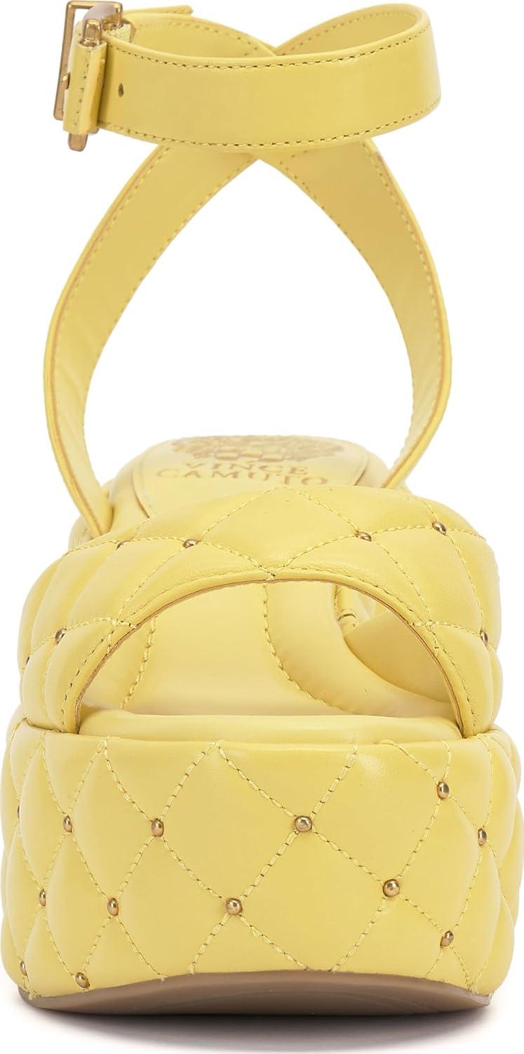 imageVince Camuto Womens Ellah Platform SandalLemoncello